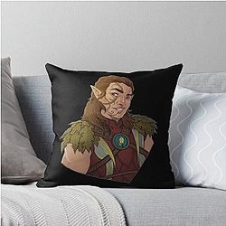 Baldur's Gate 3 Halsin Throw Pillow
