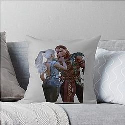 Baldur's Gate 3 Halsin Throw Pillow