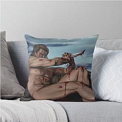 Bloodied Halsin Throw Pillow