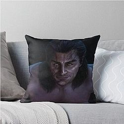 Halin Portrait Throw Pillow