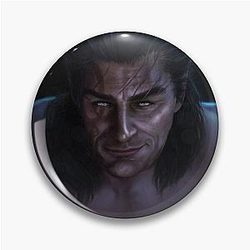 Halsin Portrait Pin