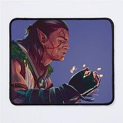 Nature Magic: First Druid Halsin Silverbough BG3 Mouse Pad