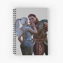 Baldur's Gate 3 Halsin Spiral Notebook