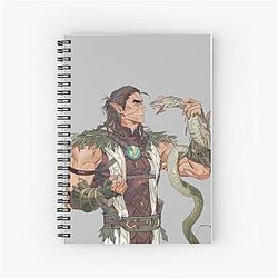 Baldur's Gate 3 Halsin Notebook
