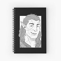 Baldur's Gate 3 Halsin Spiral Notebook