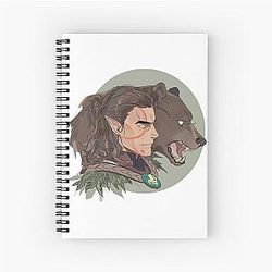 Halsin Bear Notebook