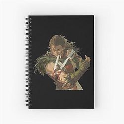 Baldur's Gate 3 Haluin Spiral Notebook