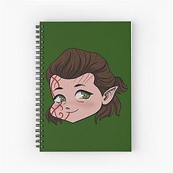 Chibi Halsin Spiral Notebook