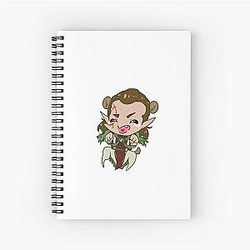 Bleach Chibi Halsin Spiral Notebook