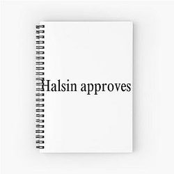 Halsin Approves Notebook