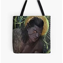 Halsin All Over Print Tote Bag