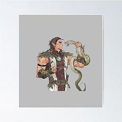 Baldur's Gate 3 Halsin Poster