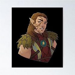 Baldur's Gate 3 Halisin Poster