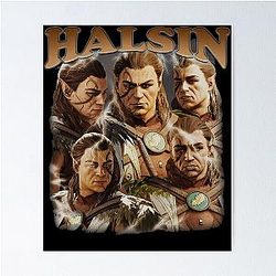 Halsin Baldur's Gate Poster