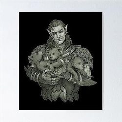 Baldur's Gate 3 Halsin Poste