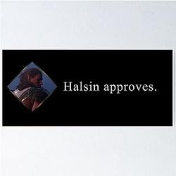 Halsin Approval Poster