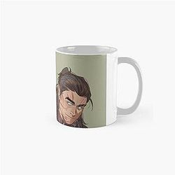 Baldur's Gate 3 Halsin Bear Facial Tattoo Little Bird Wolf Classic Mug