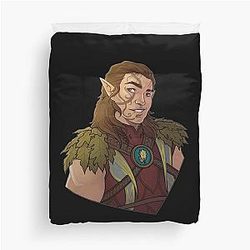 Baldur's Gate 3 Halfling Duvet Cover