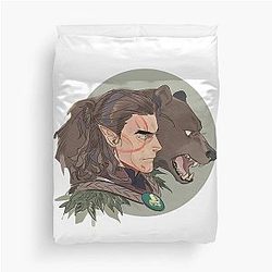 Halsan Bear Duvet Cover