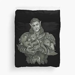 Baldur's Gate 3 Halfling Duvet Cover