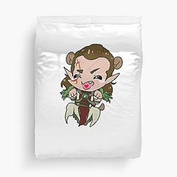Big Chibi Halsin Duvet Cover