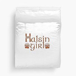 Halsin Girl Duvet Cover