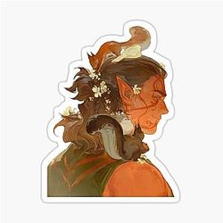 Baldur's Gate 3 Halstin Sticker