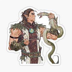 Baldur's Gate 3 Halsin Sticker