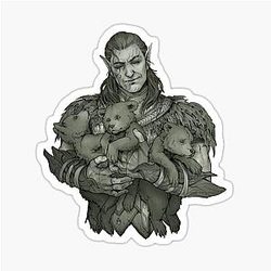 Baldur's Gate 3 Halsin Sticker