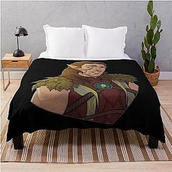 Baldur's Gate 3 Halsin Throw Blanket