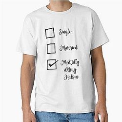 Mentally Dating Hal'sin Classic T-Shirt