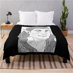 Baldur's Gate 3 Halsin Throw Blanket