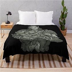 Baldur's Gate 3 Halsin throw blanket