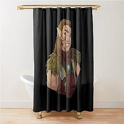 Baldur's Gate 3 Halsin Shower Curtain