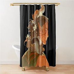 Baldur's Gate 3 Halsin Shower Curtain