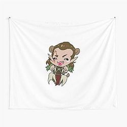 Baldur's Gate 3 Chibi Halsin Tapestry