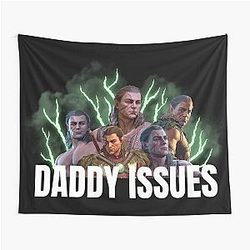 Halsin Daddy Issues Tapestry