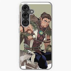 Baldur's Gate 3 Hailin Bear Facial Tattoo Little Bird Wolf and Samsung Galaxy Soft Case