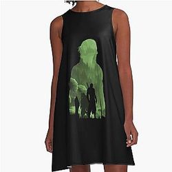 Baldur's Gate 3 Halsin Illusion A-Line Dress