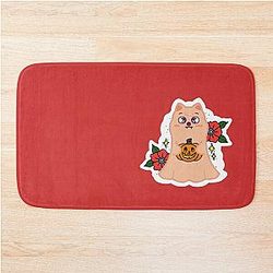 Halloween 
SKZ 
Han Quokka 
Jisung 
Pumpkin Bath Mat