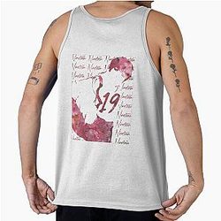 Han Jisung 19 Linen Print Ver. Tank Top