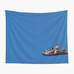 Jisung in a Jetski Motorboat, Han Jisung Stray Kids SKZ 3RACHA Tapestry