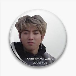 Han Jisung SKZ Meme Pin