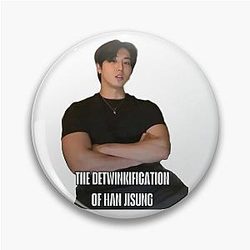 The where  of Han Jisung - Stray Kids Pin