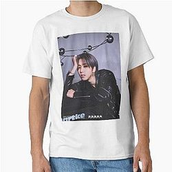Han Jisung Stray Kids SKZ 3RACHA 8 members comeback poster concept kpop boy group JYP Classic T-Shirt