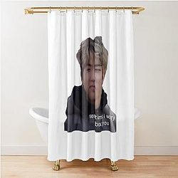Han Jisung SKZ Meme Shower Curtain