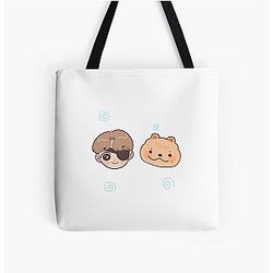 Han Jisung Stray Kids Quokka All Over Print Tote Bag