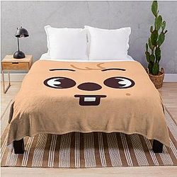 SKZ oo Han Jisung Quokka Stray Kids Throw Blanket