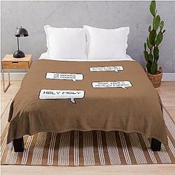 Han Jisung Text Throw Blanket