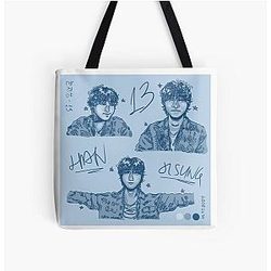 Han Jisung 13 Sketches Tote Bag